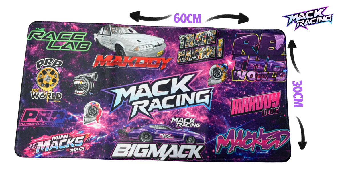 GET MACKED Desk Mat