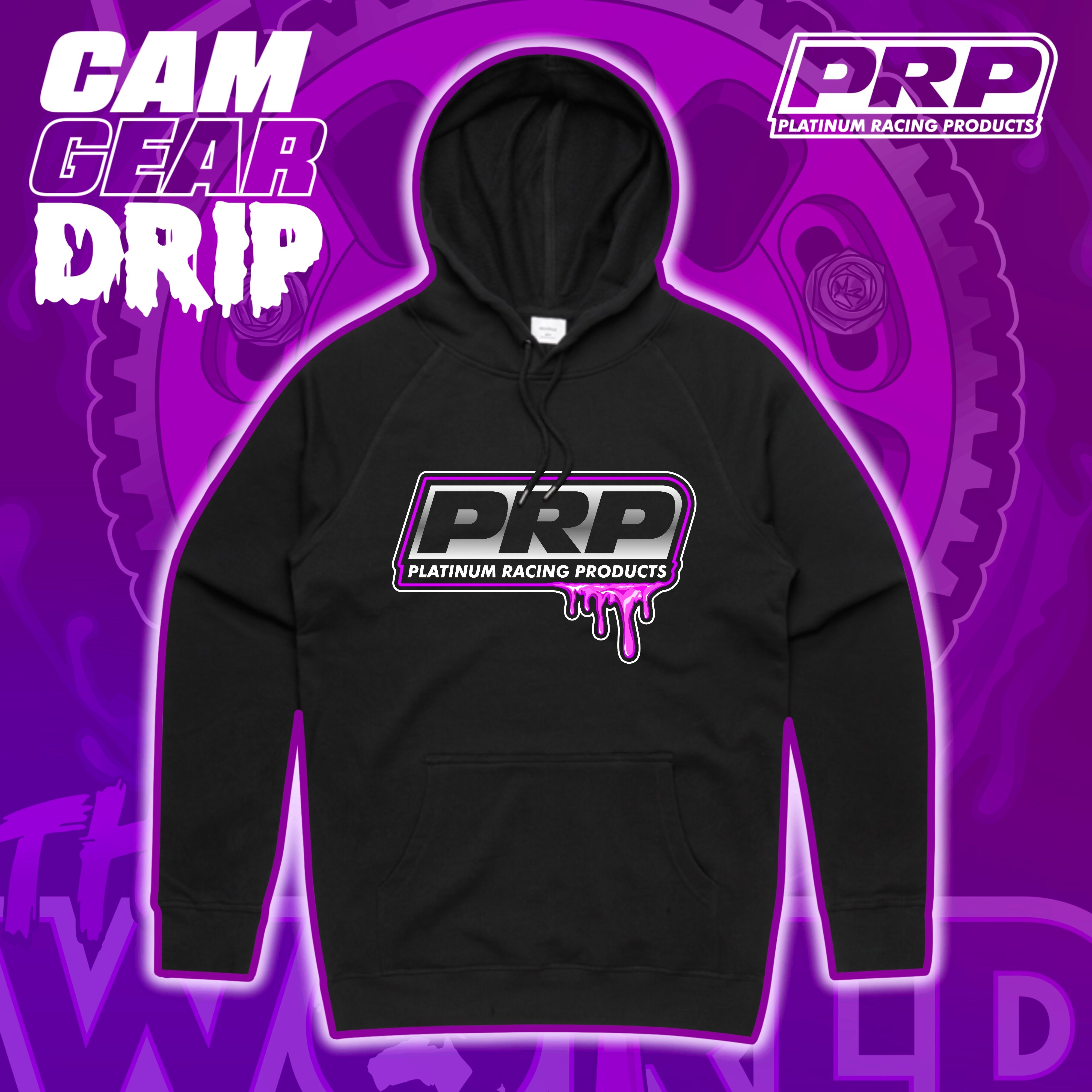 PRP Purple Cam Gear Drip Hoodie