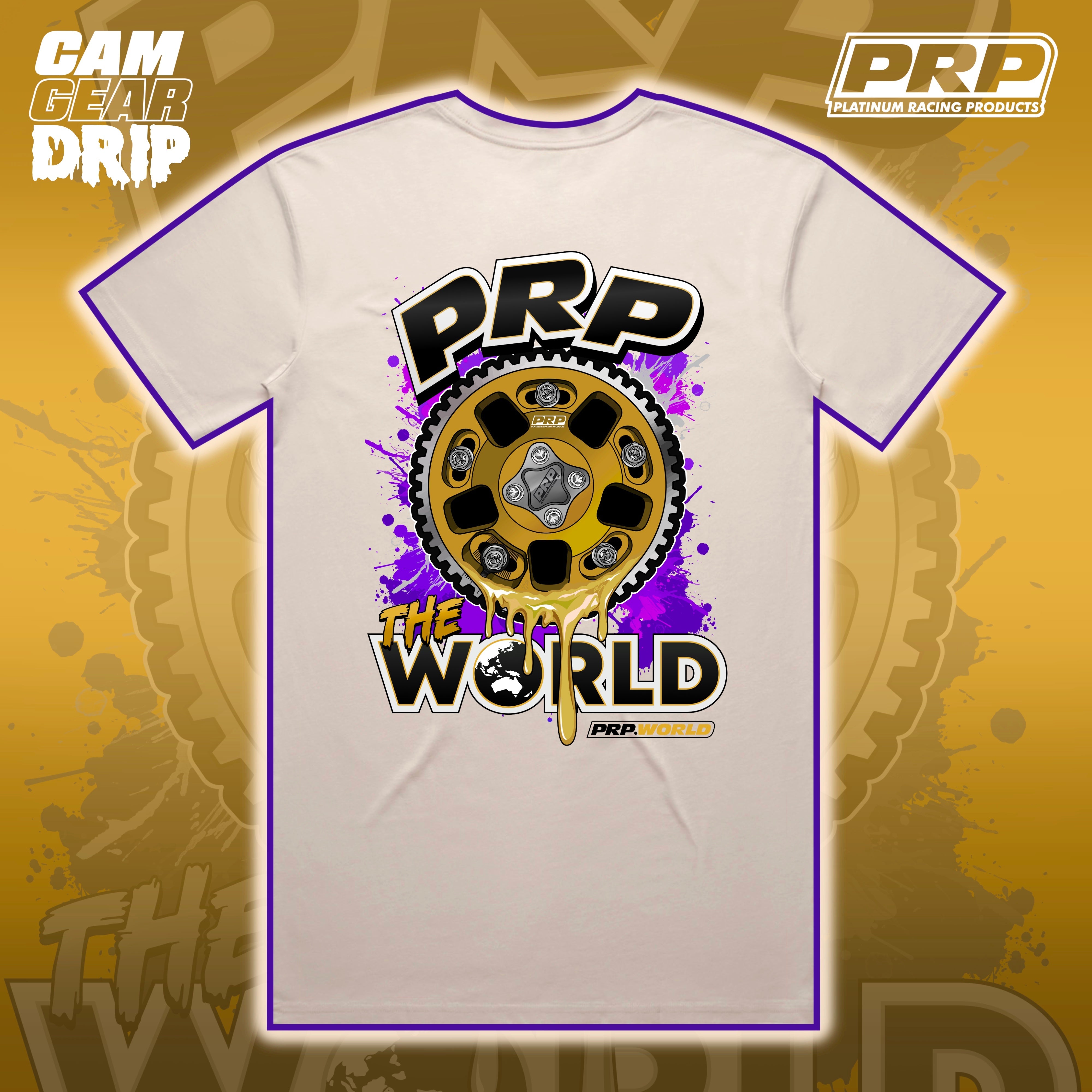 PRP Gold Cam Gear Drip Bone Shirt