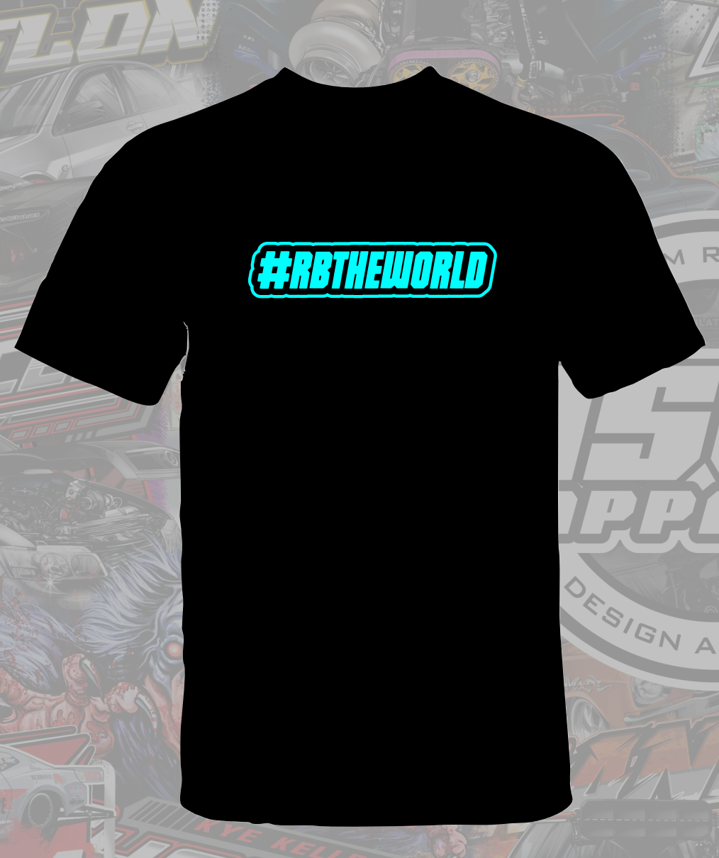 SALE! - OLD STOCK! RB THE WORLD T-SHIRT - *3 COLOURWAYS AVAILABLE*