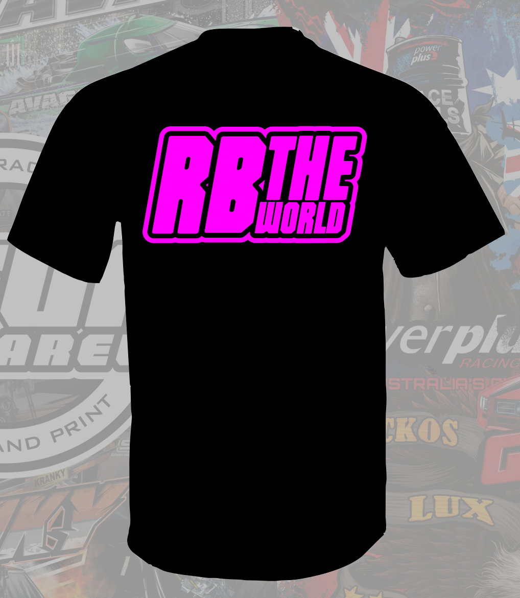 SALE! - OLD STOCK! RB THE WORLD T-SHIRT - *3 COLOURWAYS AVAILABLE*