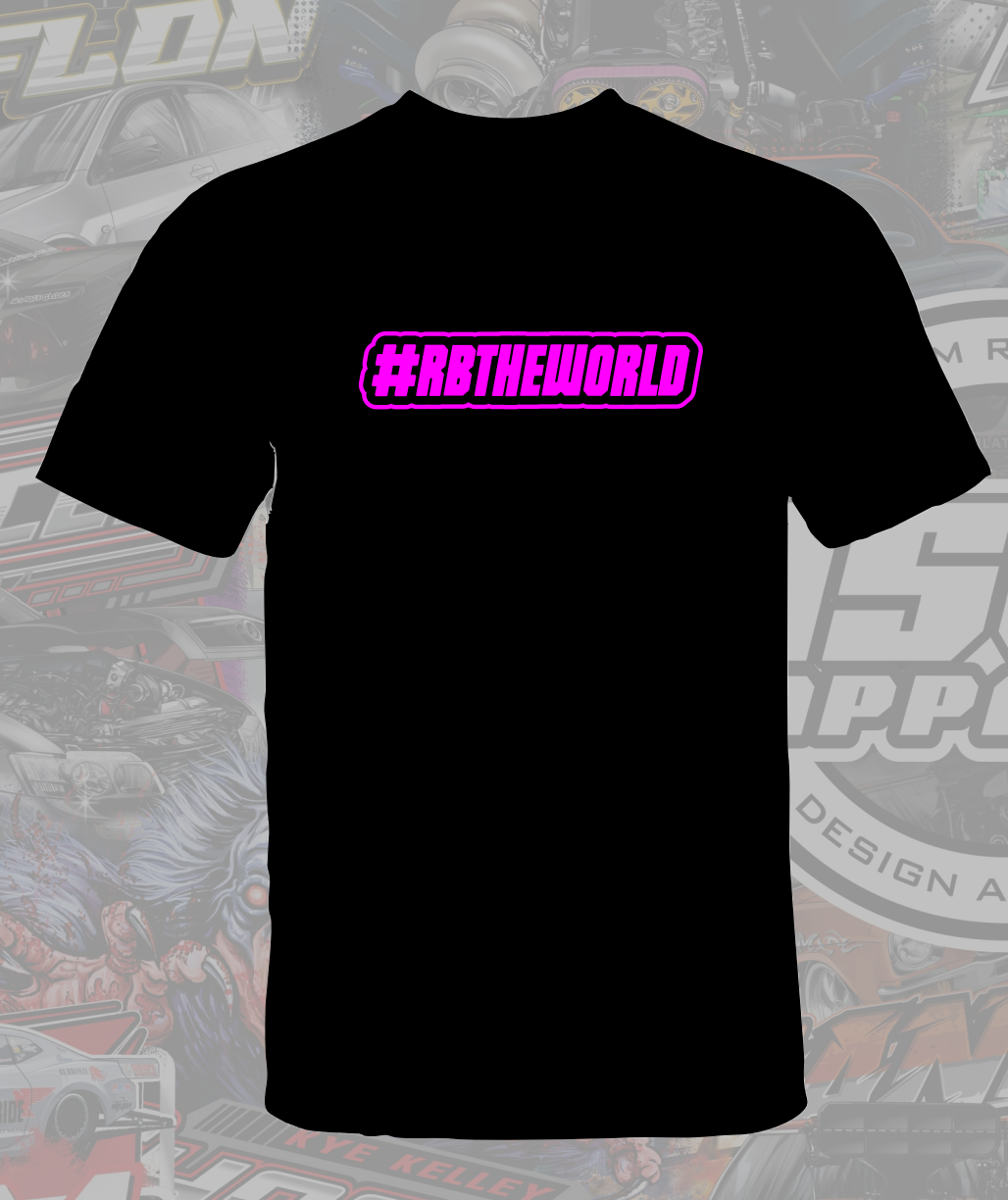 SALE! - OLD STOCK! RB THE WORLD T-SHIRT - *3 COLOURWAYS AVAILABLE*