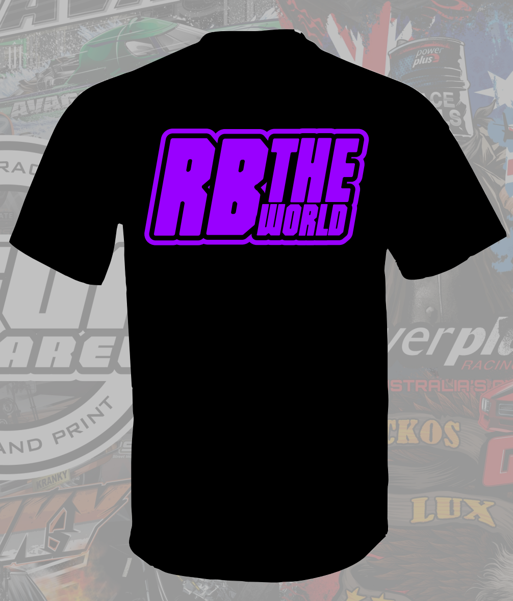 SALE! - OLD STOCK! RB THE WORLD T-SHIRT - *3 COLOURWAYS AVAILABLE*