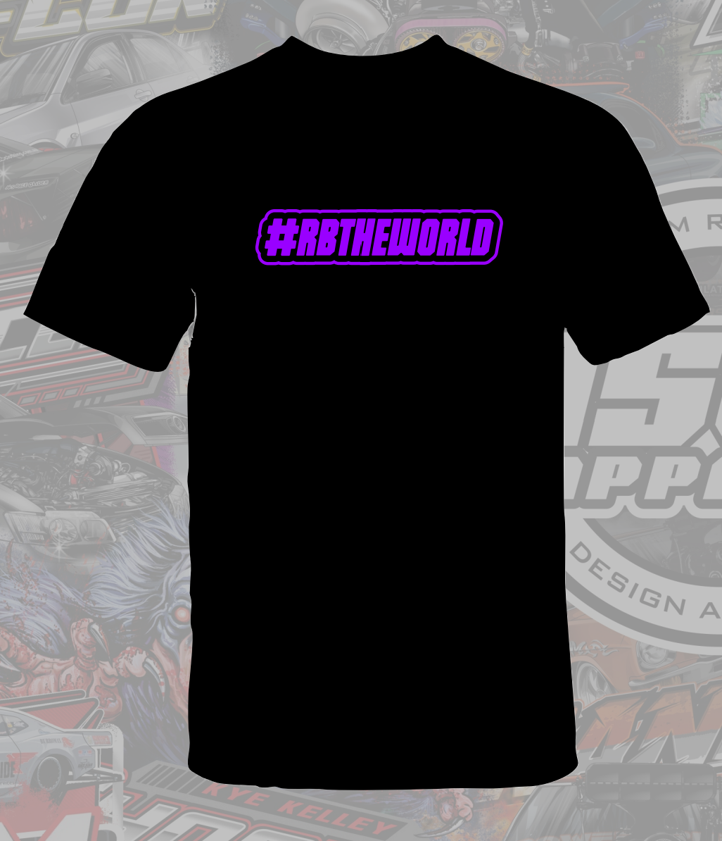 SALE! - OLD STOCK! RB THE WORLD T-SHIRT - *3 COLOURWAYS AVAILABLE*