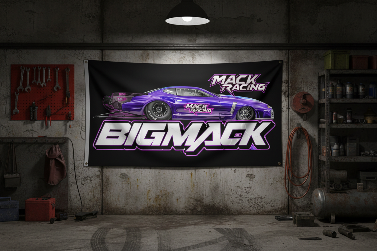 Big Mack Flag - Garage Wall