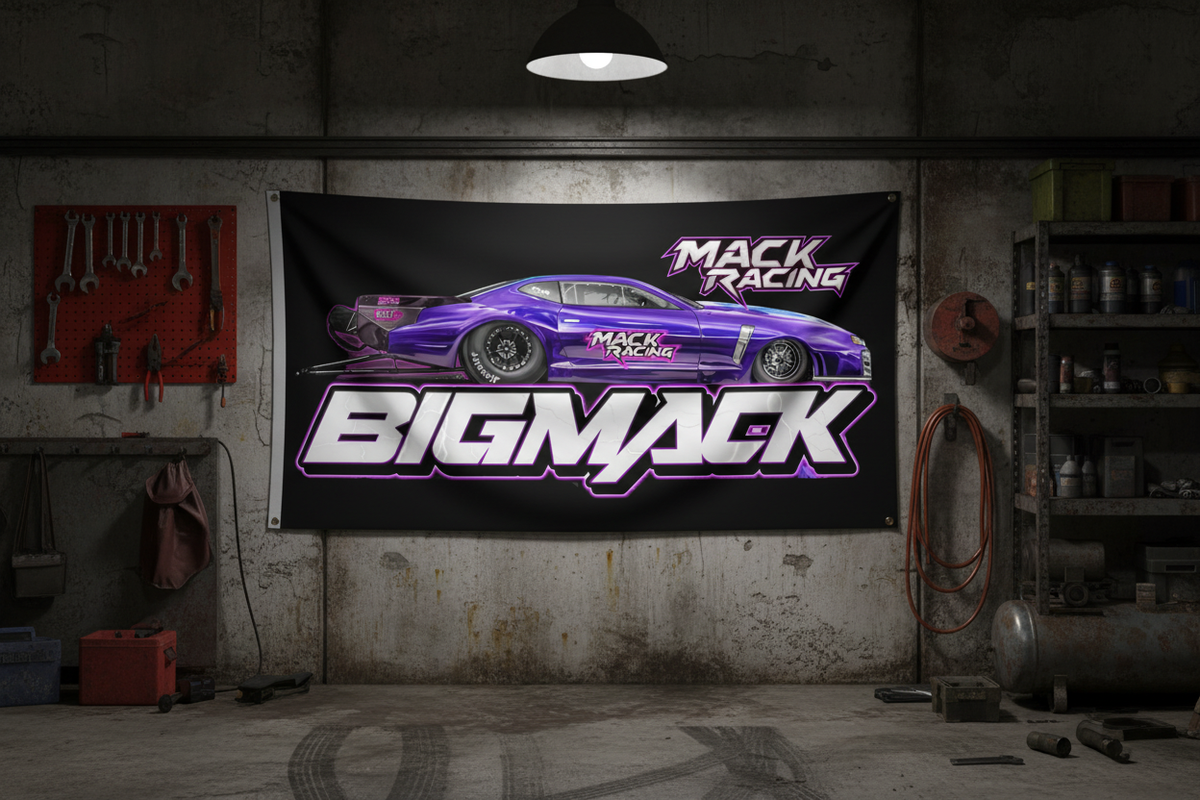 Big Mack Flag - Garage Wall