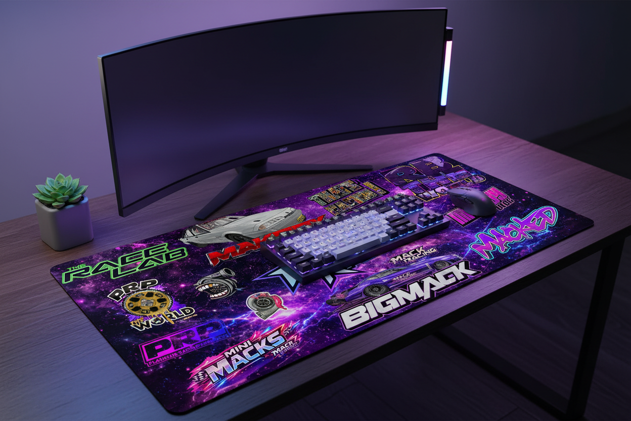 GET MACKED Desk Mat