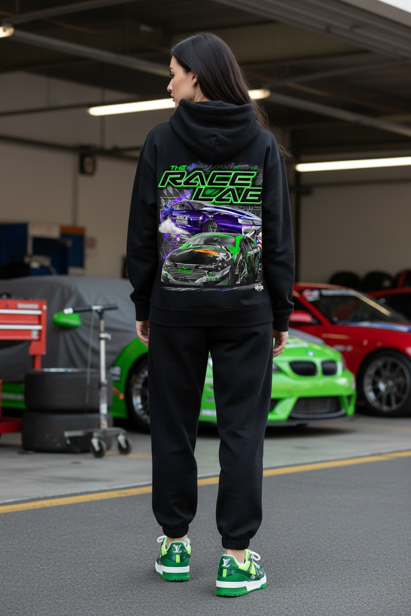 Race Lab Hoodie Back - Track Pants